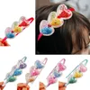 Hair Accessories Toddler Girls Heart Shape Headband Delicate Candy Color Hoop Makeup Poshoot Spring Summer Party Headpieces Wholesales