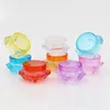 2G Diamond Shape Plastic Facil Cream Jar, DIY Elegant Colored Cosmetic Cream Container, Lip Balm Storage Box F1212 RGDGI