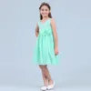 Robes de fille iiniim filles robe de fête d'anniversaire adolescente élégante robe de princesse florale robe de bal robe Tutu pour désherbage enfants Vestidos vêtements 230619