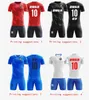 Other Sporting Goods 23 Children Football Jerseys Men Boys Soccer Clothes Sets Short Sleeve Kids Football Uniforms Adult Kids Soccer Tracksuit Jersey 230620