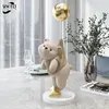 Geschenkwikkeling Creatieve Ballon Polar Bear Resin Ornamenten Home Decor Crafts Standbeeld Office Bureau Figurines Decoratie BOEKAST SCOUTHITTUUR CraftSD 230619