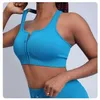 Yoga Outfit Push Up Gym Fitness Crop Tops Frauen Gerippte Weiche Nylon Nahtlose Workout Sport Bhs YS297