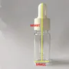 10ml liquid PET Plastic Dropper Bottle Clear Dropper Containers for Essential Oil fast shipping F1154 Vusvi