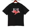 Brief Lose Amari Qualität Amirl Rundhalsausschnitt Amirlies Sommer Am Print Amis T Imiri Hemd Amiiri T-Shirts Männer Graffiti Frauen T-Shirt Luxus Designer Kurze T-Shirts Hip Hop 3 4 NGLW