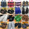 Designer Sandalen Mannen Slippers Luxe Slides Dames Slider Schoenen Leer Mode Flats Strand Zwembad Kussen Wol Mules Band Comfort Platform 4 Seizoenen Casual Maat 36-45