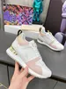 Designer Women Mens Casual Shoes Sneakers Luxury trainers room outdoor shoes Black green White Pink Blue Running shoes Cement Beige 0605