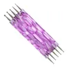 5pcs Crystal Nail Art Brush Rend Carving Emboss Completing Полая скульптура Акриловая маникюр точечные инструменты F2305 SEHLB