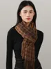 Scarves Autumn Winter Women Scarf Vintage Houndstooth Tassel Scarve Pashmina Mujer Femme Foulard Bufanda Wrap Shawl Echarpe Hiver Me