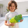 Dinosaurier Wasserpistole Kinder Cartoon Outdoor Strand Pool Wasserkampf Große Kapazität Wasser Blaster Pistolen Tyrannosaurus Rex