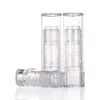 Square Clear Empty Lipstick Tube Elegant Creative Plastic Lip Balm Bottle DIY 121mm Lip Rouge Container Beauty Tool Lghee