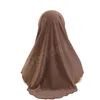 Femmes Hijab avec visière Cap Attached Neck Cover Turban Underscarf Hijab Bonnet Foulards musulmans Instant Turban ramadan prier chapeau