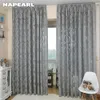 Vorhang Blatt Tüll Drape Gaze Tür Raumteiler Modern Grau Fenster Schlafzimmer Nuan Serie 230619