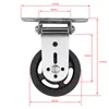 Accessories Wall-mounted Gym Home Rotating Silent Pulley DIY Lat Lift Cable System Attachments Stainless Steel Mute Swivel Bearing Wheels 230619