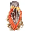 Шарфы шелк шарф женщин роскошные головокружительные платки весна лето модные свадебные аксессуары для волос на фонард pour hevux hijab 90 90 см.