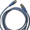 Fabricante atacadista M12 PVC série de duas extremidades 3/4/5/8 pinos conector industrial à prova d'água plugue de aviação