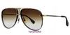 トップオリジナル卸売ディタサングラスオンラインストアNew Ltd Edn Dita Decade Two Black 18K Gold Titanium Aviator Sunglasses Drx 2082b