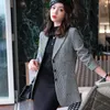 Ternos Femininos 2023 Jaqueta Feminina Moda Bolsos Únicos Seios Casaco OL Styles Fall Blasers Para Mulheres Senhoras Oferta Work Blazer Outwear