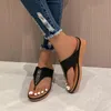 Sandalias Clip Toe Wedge Mujer 2023 Verano Plataforma gruesa Mujer de playa Tallas grandes Tacones bajos Sandalias de gladiador Chanclas