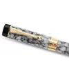 Fountain Pens Jinhao Century 100 Series Fountain Pen Multi Color Acrylic Barrel Fine Nib Gold Trim Business Office Signature School A6999 230620