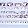 Losse diamanten natuurlijke Morganite ite roze beryl naakt edelsteen hanger ring oorbel aangepaste bijpassende steen 230619