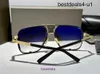 Лучшие оригинальные оптовые солнцезащитные очки Dita Sunglasses Dita Mach Five 2087 Солнцезащитные очки в черном желтом золоте совершенно новый