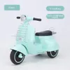 Moto électrique pour enfants Voiture électrique à trois roues 1-6 ans Voiture jouet pour enfants avec musique Scooter pour enfants