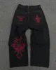 Style coréen gothique nouveau pantalon HIP-HOP hommes Harajuku mode Streetwear poches Y2k Vintage Cargo Joggers pantalons de survêtement