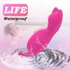 Vibrador poderoso com controle por aplicativo de longa distância, calcinha bluetooth, ponto g, estimulador de clitóris, sexy para mulheres