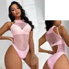 Sexy Pyjamas Lingerie Maillot de bain Cover Up Fishent Hollow Out Mesh Voir à travers les femmes Body Transparent Chemise de nuit Beachwer 1045 230620