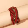 Braccialetti con ciondoli per donna Pieno di perline colorate Fascino fai-da-te Braccialetti all'ingrosso con ciondoli che aprono i braccialetti dei braccialetti