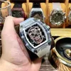 Ri Cha Designer Rd Wrist Movement Hounds عالية الجودة RM052 Eur Tourbillon 2M3M Mens Montre Moissanite Watch Womens 7M