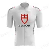 Cykeltröja sätter 2023 White Pro Team Set Short Sleeve Summer Clothing Mens Road Bike Shirts Suit Bicycle Bib Shorts MTB Ropa 230619