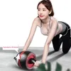 Ab Rollers Pas de bruit Abdominal Muscle Trainer Abdominal Wheel Home Training Gym Fitness Equipment Roller Rebondit automatiquement 230620