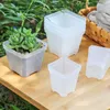 Jardineras Macetas Buah Pot Bunga Transparan Mini Tahan Penanam Plastik Tumbuh Sukulen Kotak Pembibitan Nampan