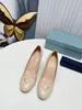 Designer women's formal shoes, professional attire, matching slippers, genuine leather, low heeled slippers, dazzling flower platform slippers 35-41