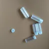 Plastmedicin mini flaska 5g tablett plastklara piller bärbar kapselflaska snabb frakt F628 QQCRD
