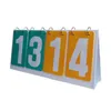 Andere sportartikelen 4 cijfers Flip Score Board Portable Large Game Tafelblad Scorebord voor tennisbal Basketbal Volleybal Honkbal Badminton 230619