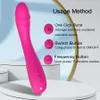 Potenti vibratori dildo per donne, morbido silicone, punto g, clitoride, stimolano la ricarica magnetica unica per adulti