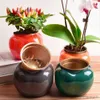 Çiziciler Nordic Style Flowerpot Bitki Tutucu Slip Slip Saksısı Plastik Dekoratif Bitki Pot Bahçe Bahçesi Ev Dekoru R230620