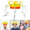 Novelty Games Novelty Toys For Children Rotating Crown Hat Chow Game Toys Spinning Crown Snacks Food Party Play With Friends Funny Gifts 230619