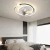 Chandeliers Simple Ceiling Led With Fan For Living Room Bedroom Dining Lamp Nordic Home Decoration Fixture Indoor Lighting