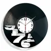 Horloges murales JAMAIS 9 À 5 ENCORE Record Clock Vintage Décoration 3D Décoratif Suspendu Art Décor