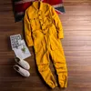 Männer Hosen Mode Hiphop Overalls Männer Overall Langarm Baumwolle Punk Streetwear Fracht Frühling Herbst Männliche Strampler Kleidung