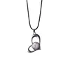 Pendant Necklaces Lowest Price Love Natural Stone Treatment Stones Beads Necklace Crystal Heart Gemstone Energy Quartz Drop D Dhegn