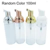 Storage Bottles 50% 4Pcs 30/50/80/100ml Travel Mousse Foaming Cosmetic Bottle Liquid Dispenser