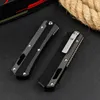 Recommend UT184-10S Glykon Automatic Folding Knife M390 Blade Carbon Fiber+Aviation Aluminum Handle Combat Tactical Outdoor Survival Auto Pocket Knives