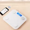 Skale masy ciała inteligentna grubka skala łazienkowa cyfrowa balanc połączenie BMI Telefon Bluetooth App Electronic 230620