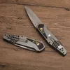 New Arrival F60 Assisted Flipper Folding Knife 3Cr13Mov Satin Blade Stainless Steel Handle Outdoor Camping Hiking Fishing Survival Tactical Knives
