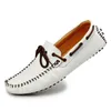 Klädskor xihaha högkvalitativa män mode loafers ly beanie handgjorda båtform körning sneaker man zapatos de hombre