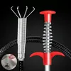 Afvoer Reiniging Flexibele Grabber Klauw Pick Up Reacher Tool Perfect Kattenbakvulling Picking Home Gootstenen Drains 23.6in HZ0035